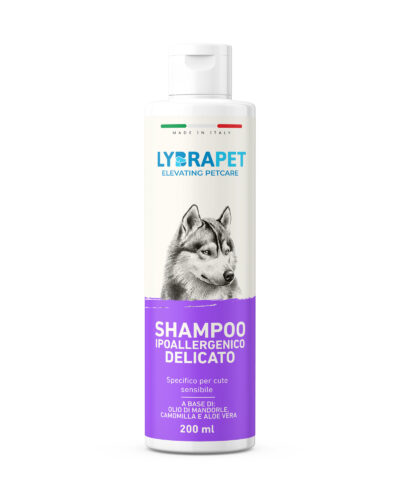 shampoo per cani ipoallergenico delicato sensibile